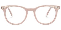 Duran Round Dusty-Pink Glasses0