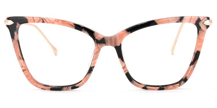 Hilary Butterfly Pink Floral Glasses