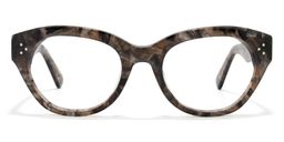 Ellsworth Oval Gray Tortoise Glasses0
