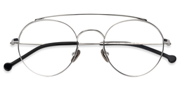 Chelsea Aviator Silver Glasses1