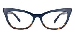 Ennis Cateye Dark-Blue Glasses0