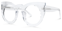 Ophelia Cateye Clear Glasses1