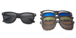 Chantal Cilp-on Black Glasses0