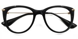 Clement Floral Cat Eye Glasses1