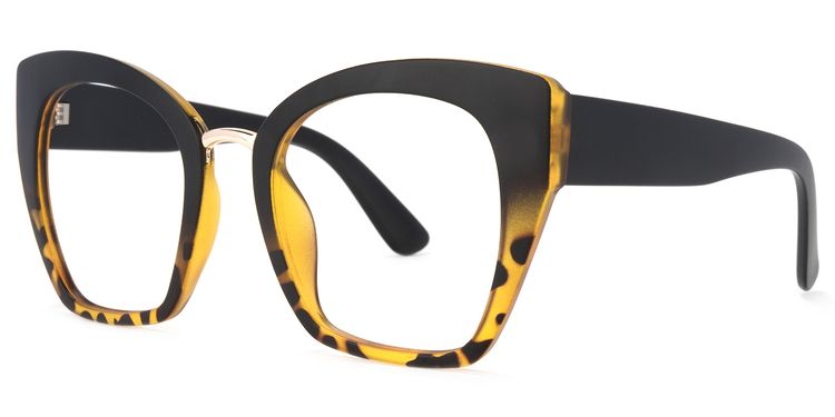 Denis Cat Eye Black Glasses