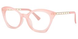 Neve Cateye Pink Glasses1