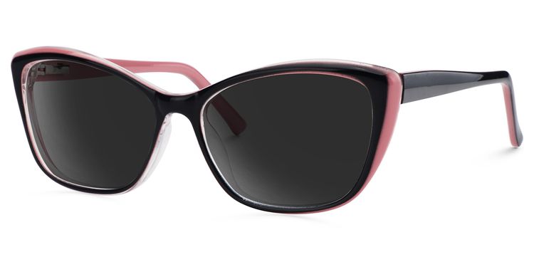 Fidelia Black Cat eye Sunglasses