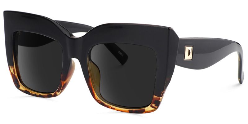Alberta Tortoise Square Polarized Sunglasses for Driving | ZEELOOL CA1