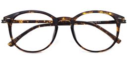 Natalie Round Tortoise Glasses1