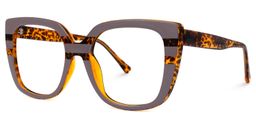 Brenda Mauve Square Glasses1