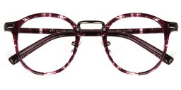 Catherine Floral Round Glasses1