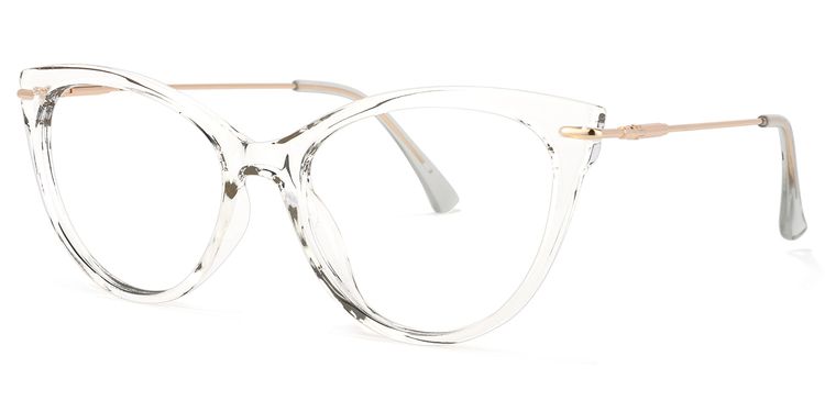 Pablo Cateye Clear Glasses