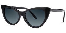 Marilyn Black Cat eye Sunglasses1