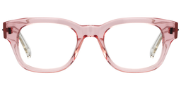 Adelaide Rectangle Pink Glasses0