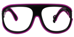 Glowing Purple Aviator Eyeglasses6