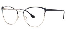 Faust Cateye Dark-Blue Glasses2