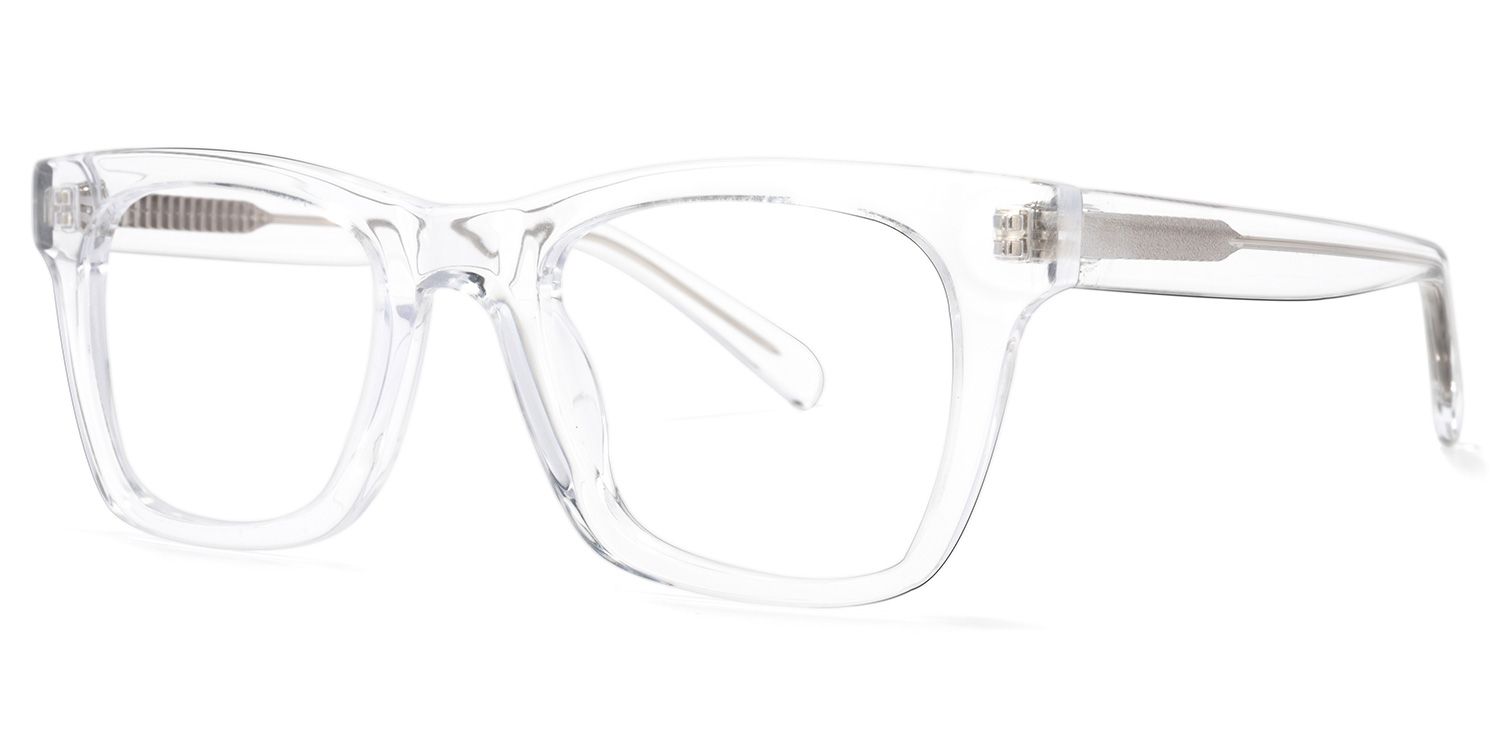 Square Clear Glasses | Zeelool Glasses3