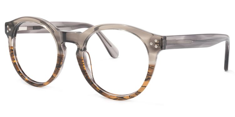 Ryleigh Round Gray Glasses