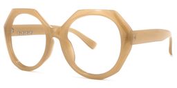 Skylar Geometric Cameo-Brown Glasses1
