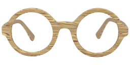 Ogden Round Brown Glasses0