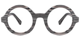 Ogden Round Gray Glasses0