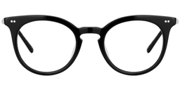 Kermit Round Black Glasses0