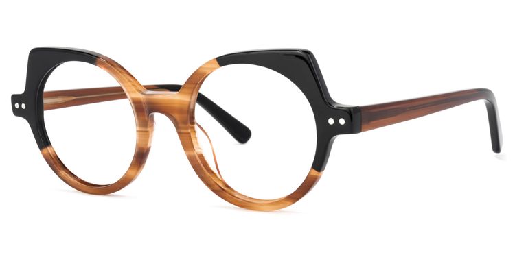Gilbert Cateye Amber Glasses