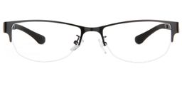Caleb Semi-Rimless Glasses0