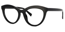 Fairy Cateye Black Glasses1