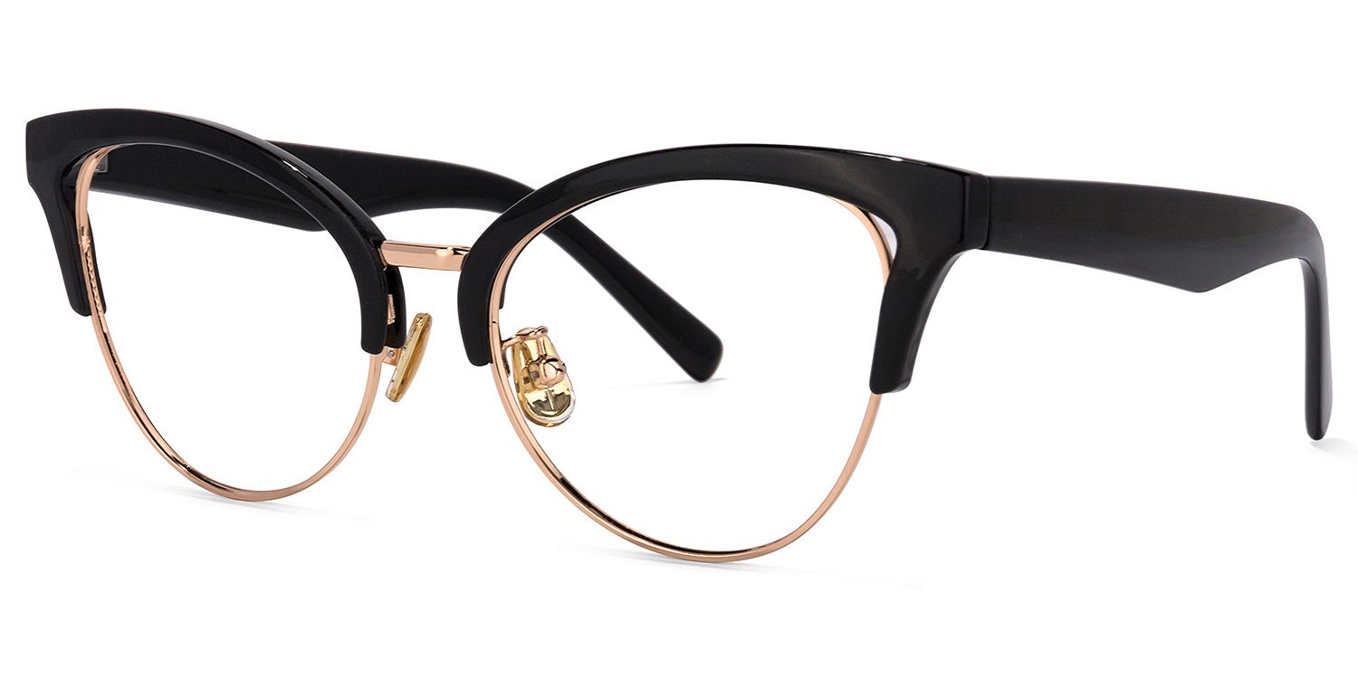 Browline Black Glasses1