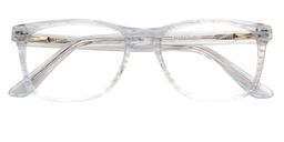 Melantha Rectangle Clear Glasses1