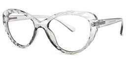 Warren Cateye Gray Glasses1