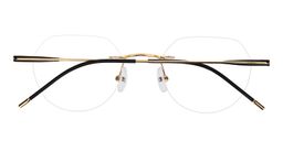 Lilla Geometric Titanium Glasses3