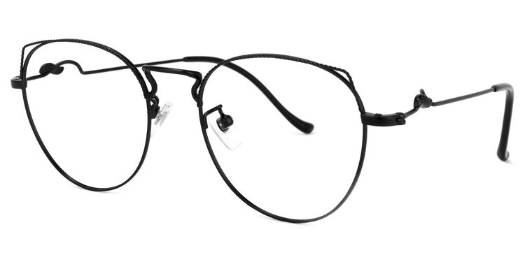 Willis Cateye Black Glasses