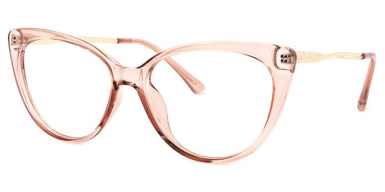 Marcus Cateye Beige Glasses