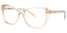 Farris Square Beige Glasses1