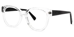 Yasir Round Clear Glasses1