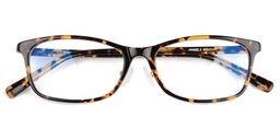 Judy Rectangle Tortoise Glasses1