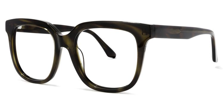 Quiana Square Dark-Tortoise Glasses