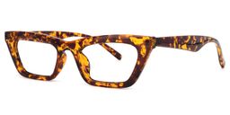 Gorman Cateye Yellow-Tortoise Glasses1