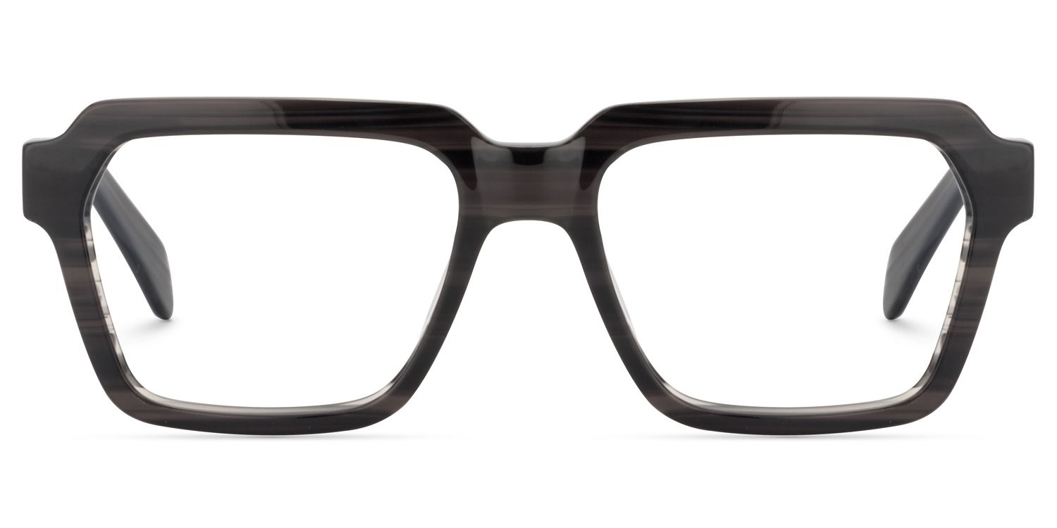 Square Gray Glasses | Zeelool Glasses0