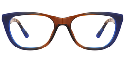 Malin Cat Eye Blue Glasses0