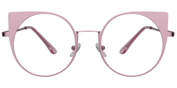 Ursula Cateye Pink Glasses0