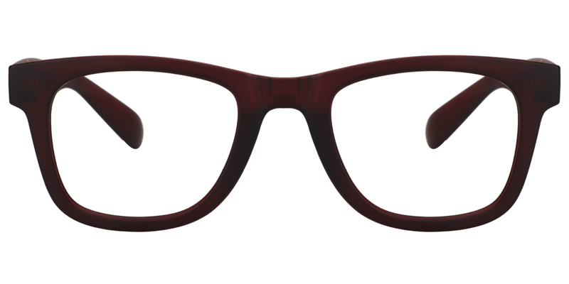 Clip-On Brown Glasses2