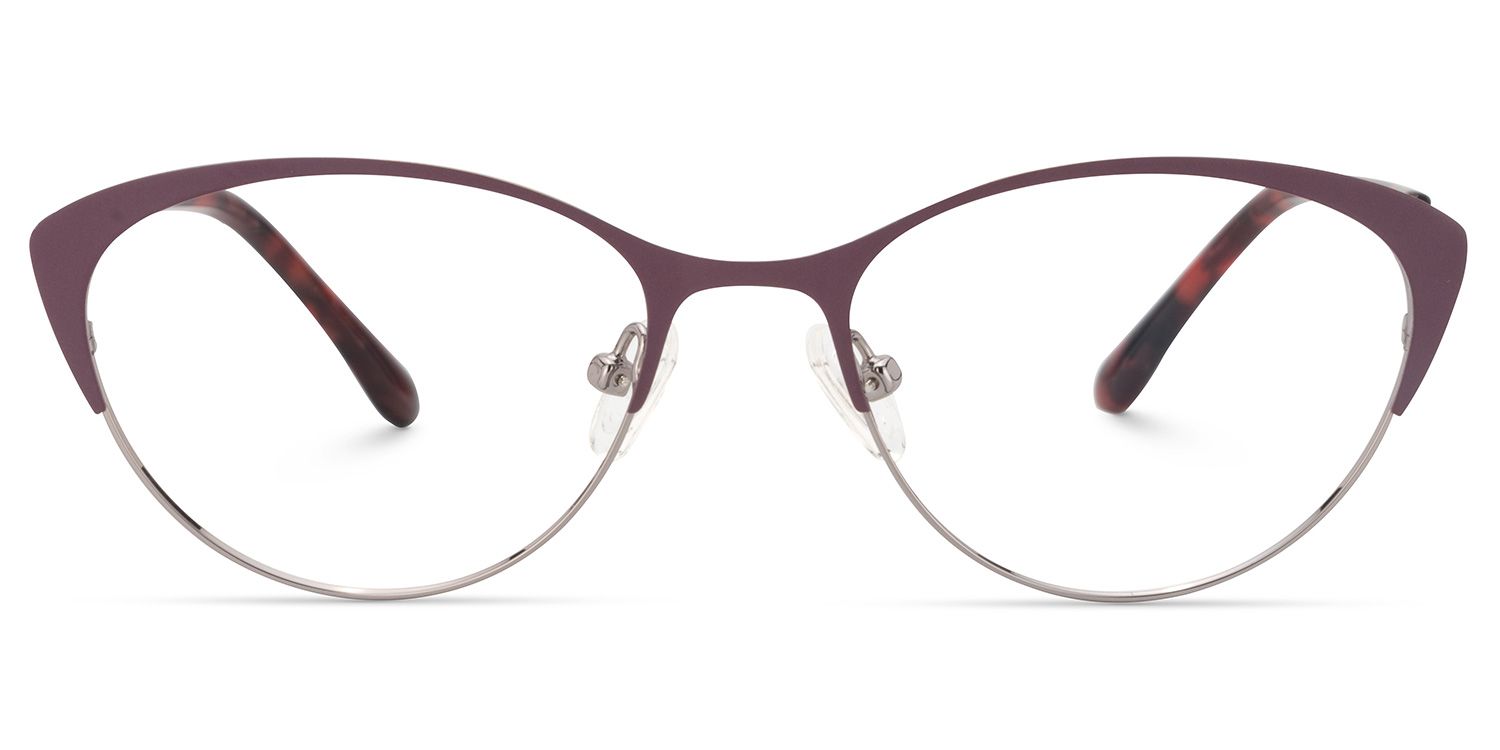 Cat Eye Amaranth Glasses | Zeelool Glasses0