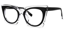 Wingate Cateye Black Glasses1