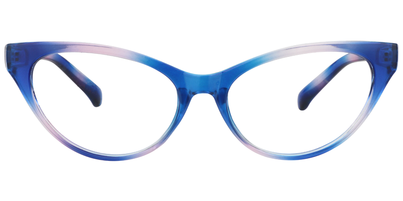 Cateye Blue Reading Glasses | Zeelool Reading Glasses0