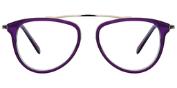Carina Aviator Purple Glasses0
