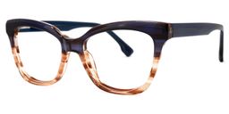 Merari Square Brown Glasses1