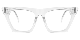 Cecile Cat Eye Clear Glasses0